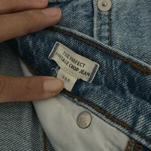 Madewell Perfect Vintage Crop